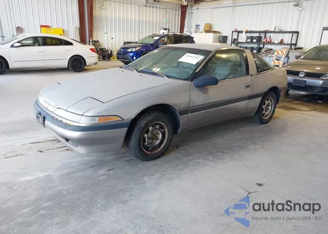 1991 Mitsubishi Eclipse из США, поврежденный, VIN 4A3CS34T4ME090630
